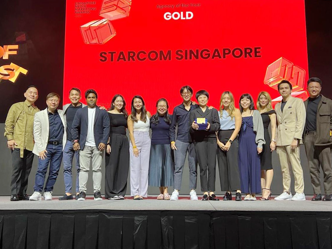 Starcom Singapore Agency of the Year Gold SMMA 2024