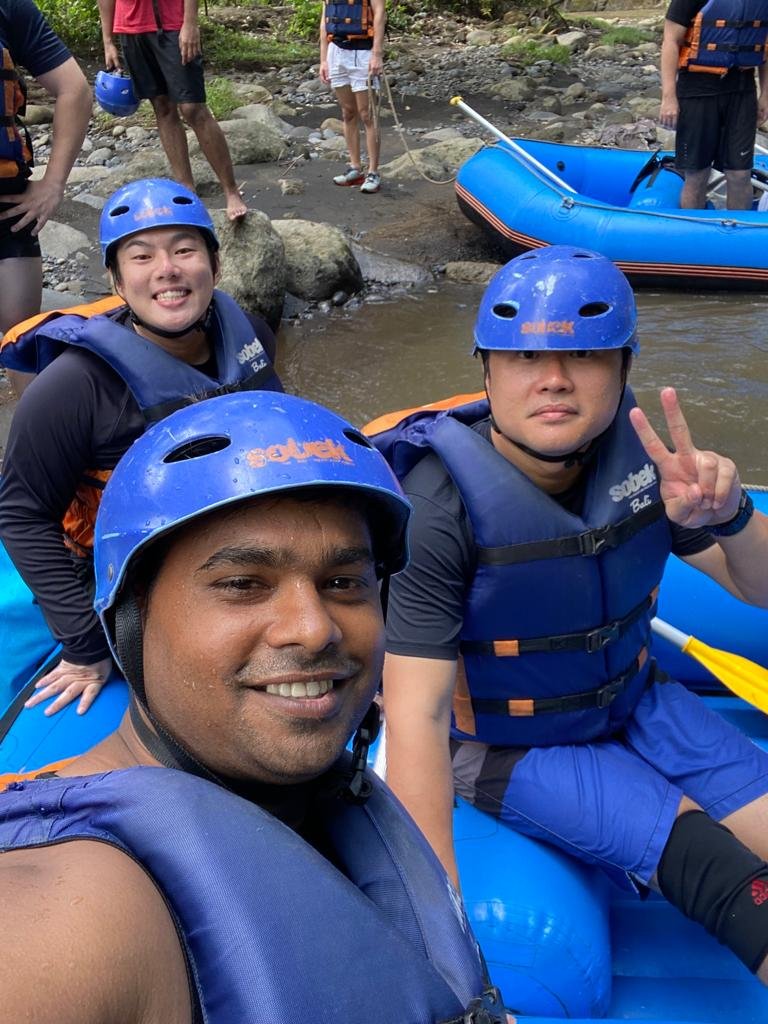 First Page Digital rafting trip