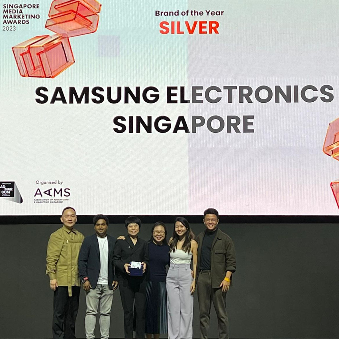 Samsung Electronics Singapore Brand of the Year Silver SMMA 2023