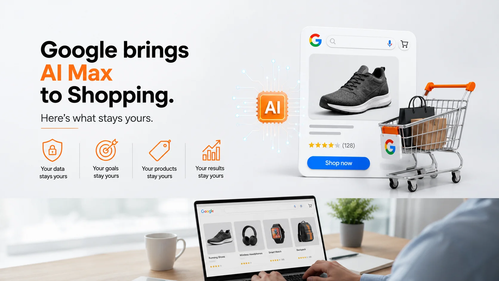 Google AI Max for Shopping campaigns and advertiser controls